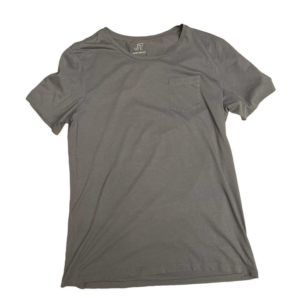 JACK THREADS T-shirt Men’s Size Large Gray Soft Lightweight Cotton Tee